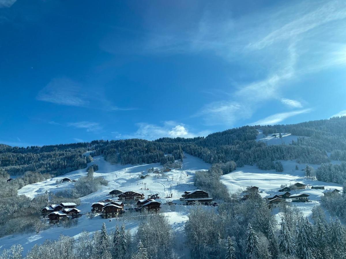 Chalet Du Bonheur Villa Bonnevaux  Buitenkant foto