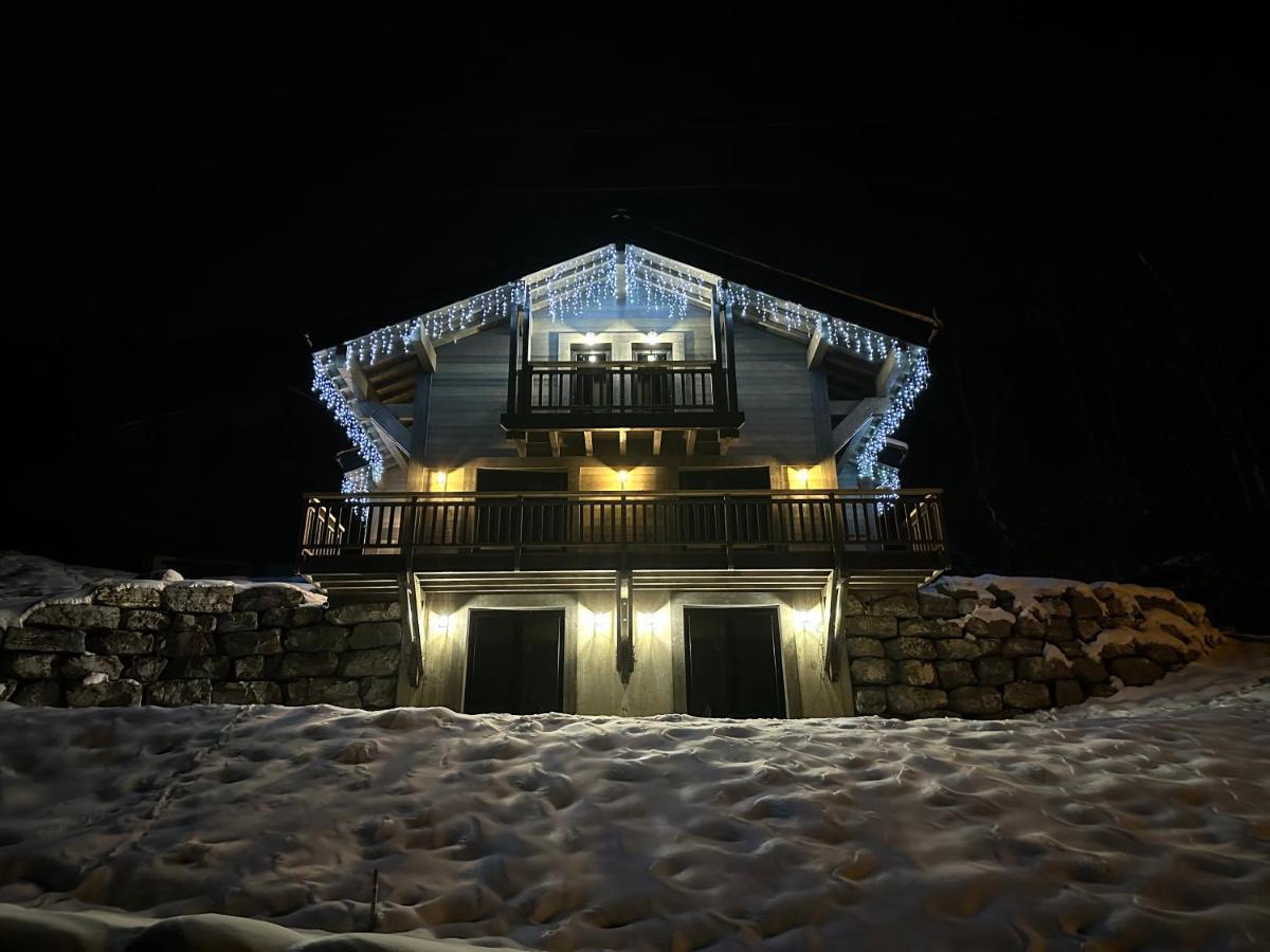 Chalet Du Bonheur Villa Bonnevaux  Buitenkant foto