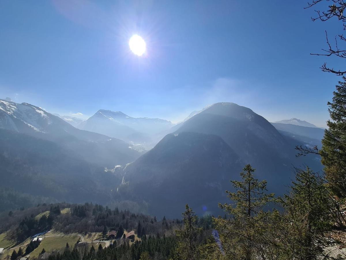 Chalet Du Bonheur Villa Bonnevaux  Buitenkant foto