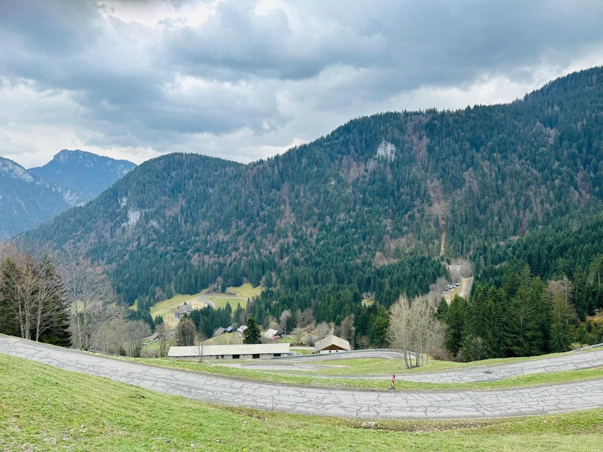 Chalet Du Bonheur Villa Bonnevaux  Buitenkant foto