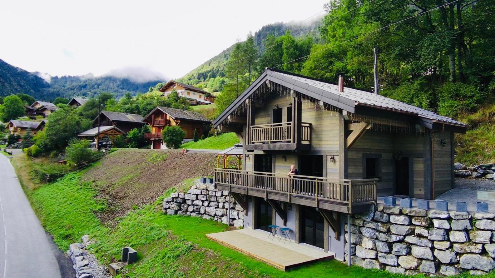 Chalet Du Bonheur Villa Bonnevaux  Buitenkant foto