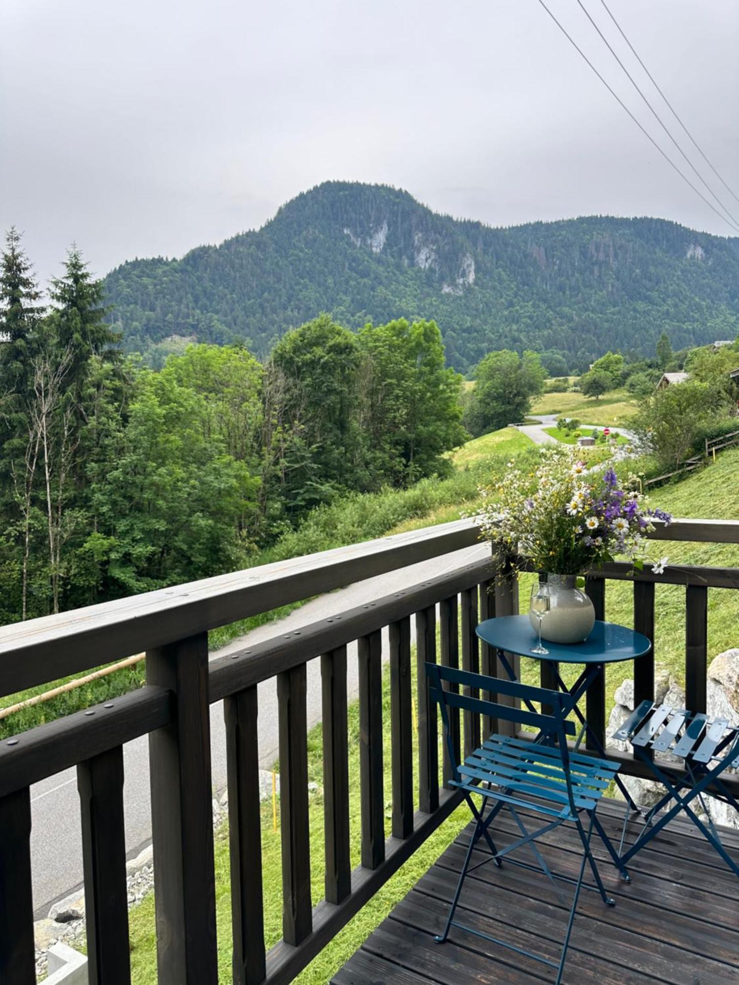 Chalet Du Bonheur Villa Bonnevaux  Buitenkant foto