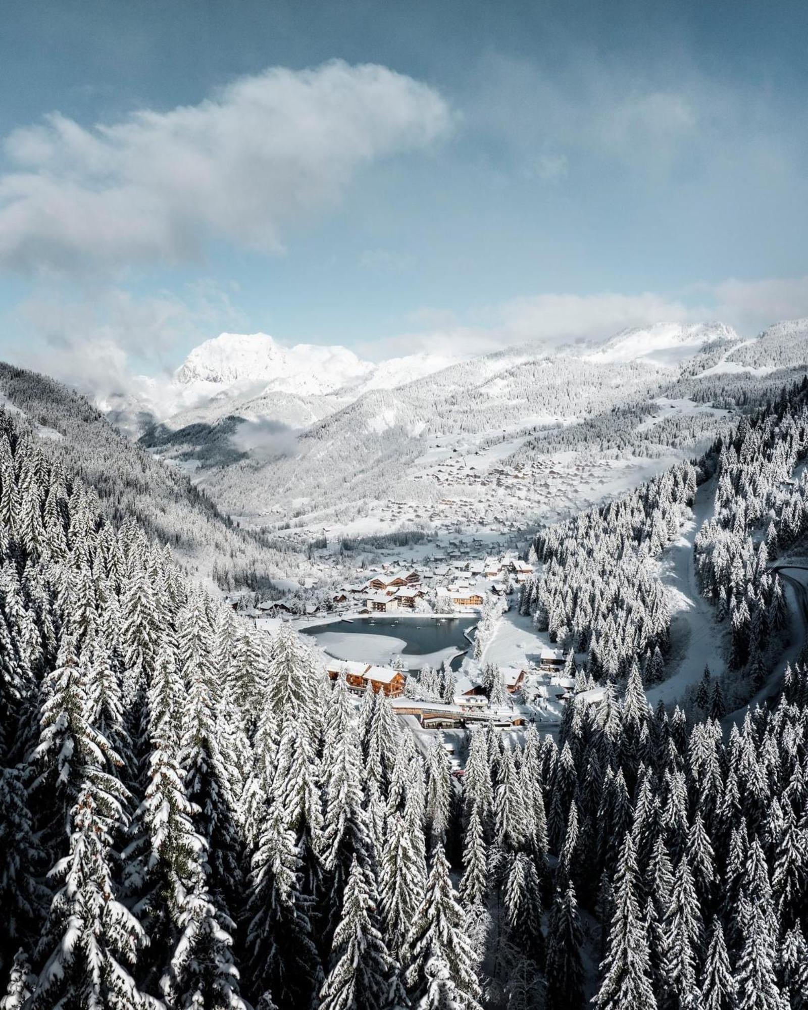 Chalet Du Bonheur Villa Bonnevaux  Buitenkant foto